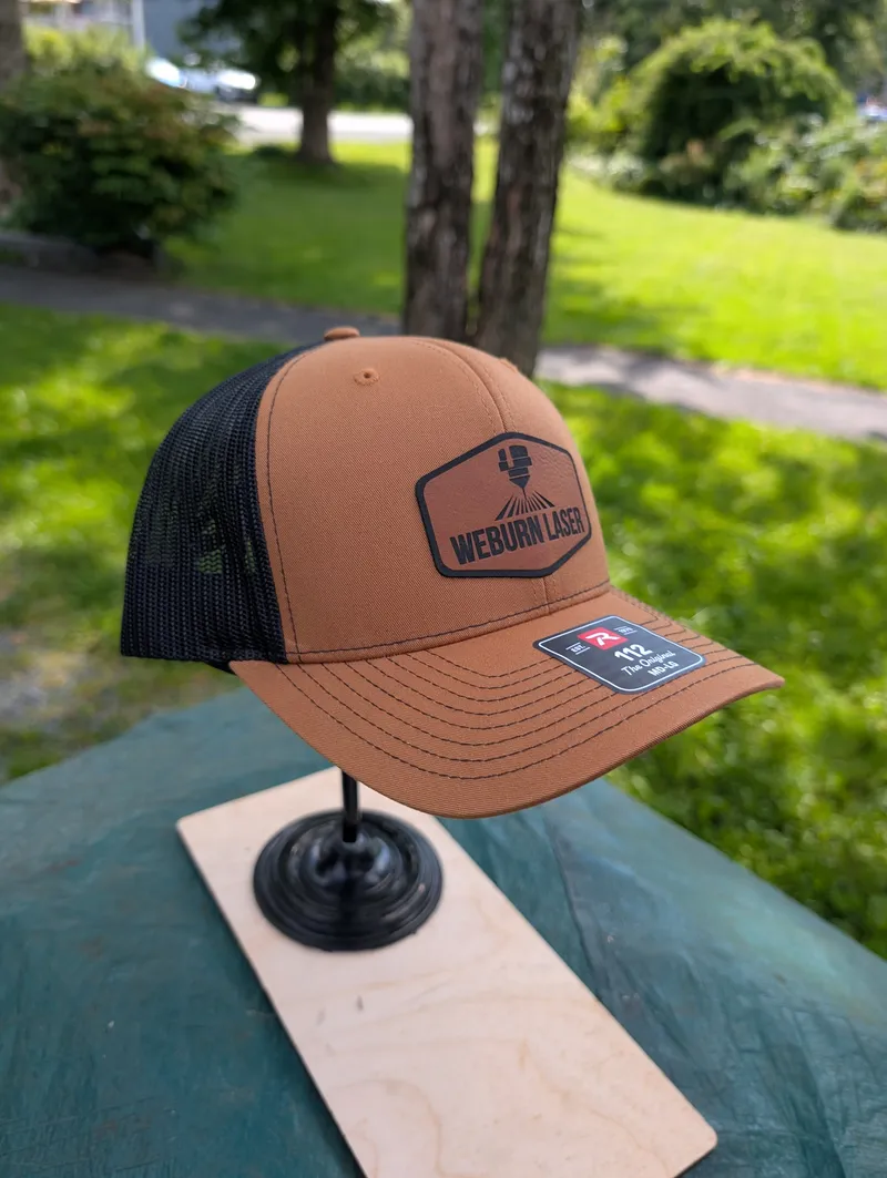 Custom Weburn Laser Patch Hat